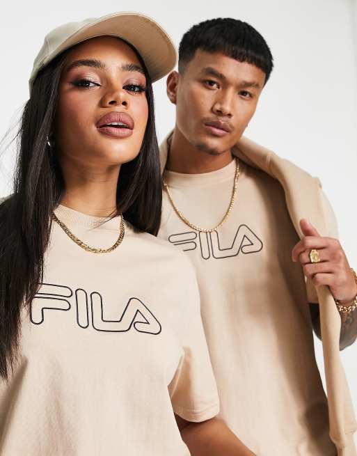 Fila Unisex heritage t-shirt beige