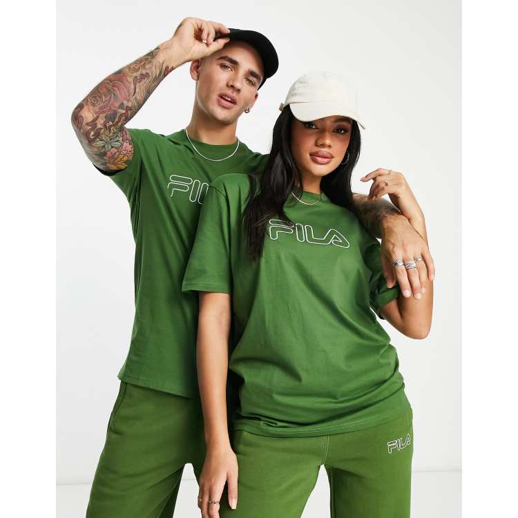 Fila t shirt womens green new arrivals