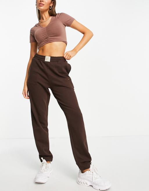 Fila – Unisex-Jogginghose in Braun