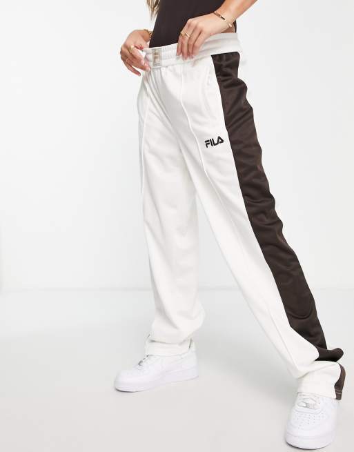 Fila unisex straight leg sweatpants in brown