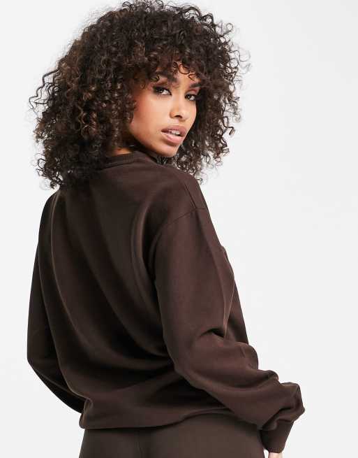 Fila sweatshirt hot sale womens brown