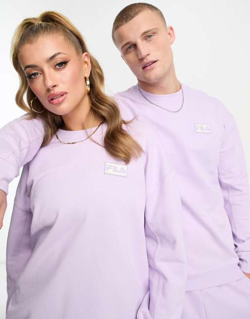 Fila sweatshirt pink sale