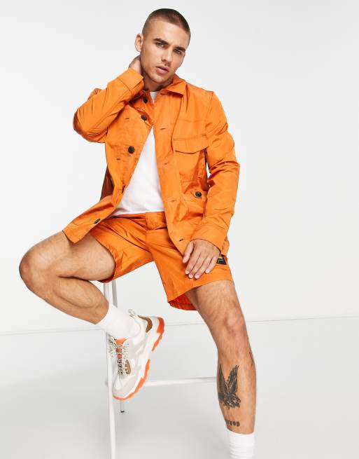 Fila cheap orange jacket