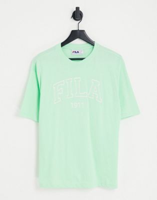 Fila varsity t-shirt in green