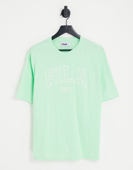 Fila varsity t shirt in green