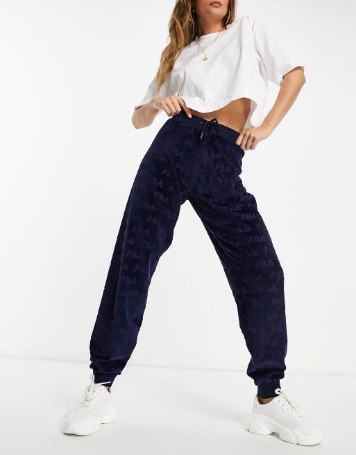 Fila store velour sweatpants