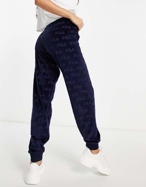 Fila velvet clearance sweatpants