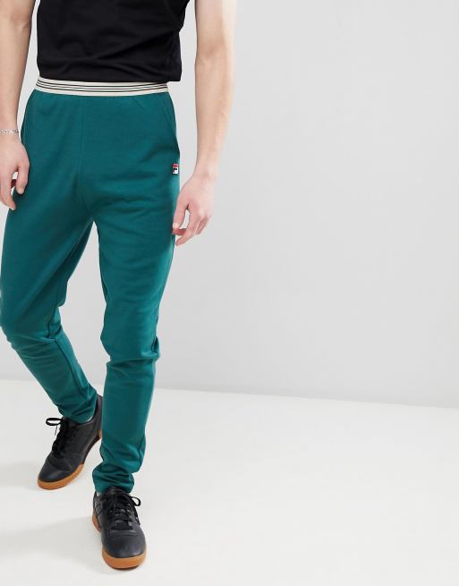 Fila Vintage - Survêtement avec côte contrastante - Vert, 3 de 3