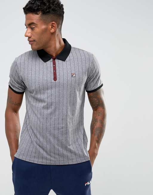 Fila polo grey new arrivals