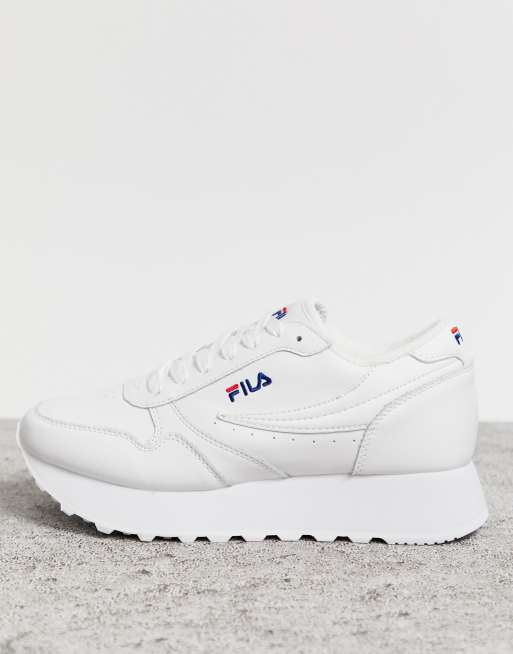 Fila White Orbit Zeppa L Sneakers