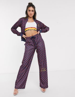 printed tracksuit bottoms