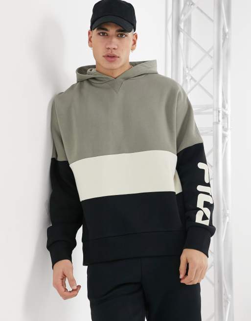 Fila block cheap hoodie