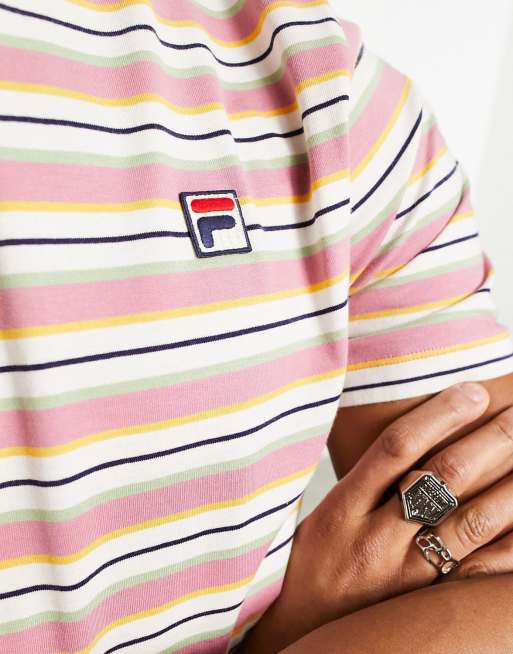 Fila pink stripe new arrivals