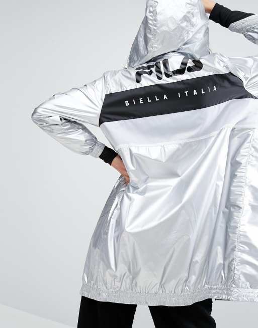 Fila sale metallic jacket