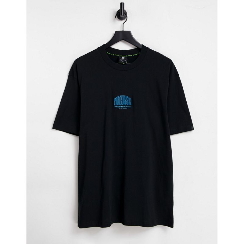 Fingercroxx – T-Shirt in Schwarz mit „Youth Team-Schriftzug