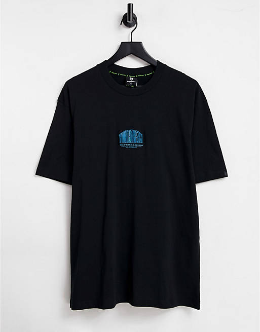  Fingercroxx youth team t-shirt in black 