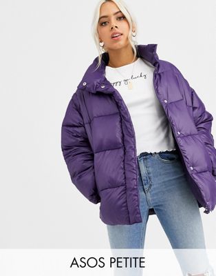 Куртка Puffer Jacket фиолетовая