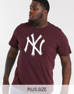 фото Фиолетовая футболка new era plus mlb new york yankees-фиолетовый