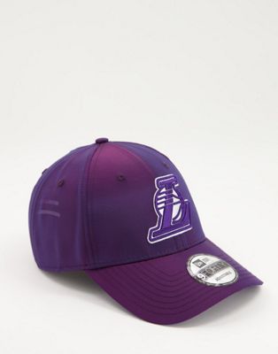 фото Фиолетовая кепка с логотипом "lakers" new era 9forty-фиолетовый цвет