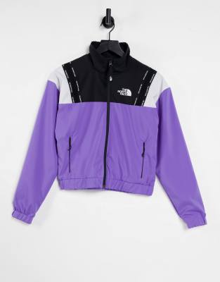 фото Фиолетовая куртка the north face mountain athletic wind-фиолетовый