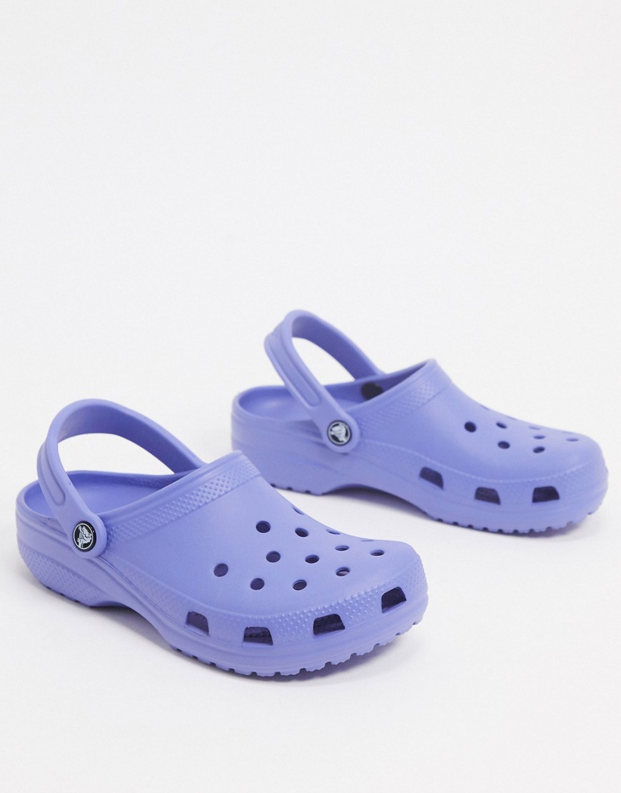 Фиолетовые классические кроксы Crocs-Фиолетовый