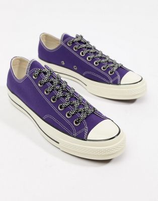 Фиолетовые кроссовки Converse Chuck 