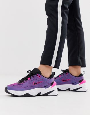 Nike m2k Tekno фиолетовые