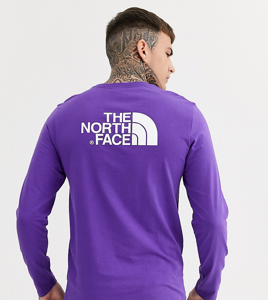 фото Фиолетовый лонгслив the north face - easy эксклюзивно для asos