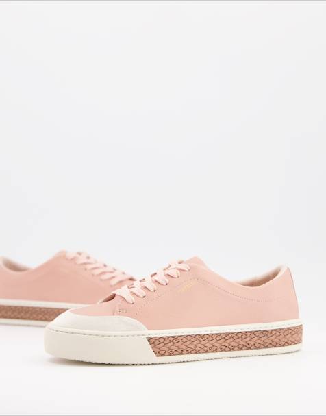 Fiorelli – Finley – Hohe Ledersneaker zum Schnüren in Rosenwasser - view 1