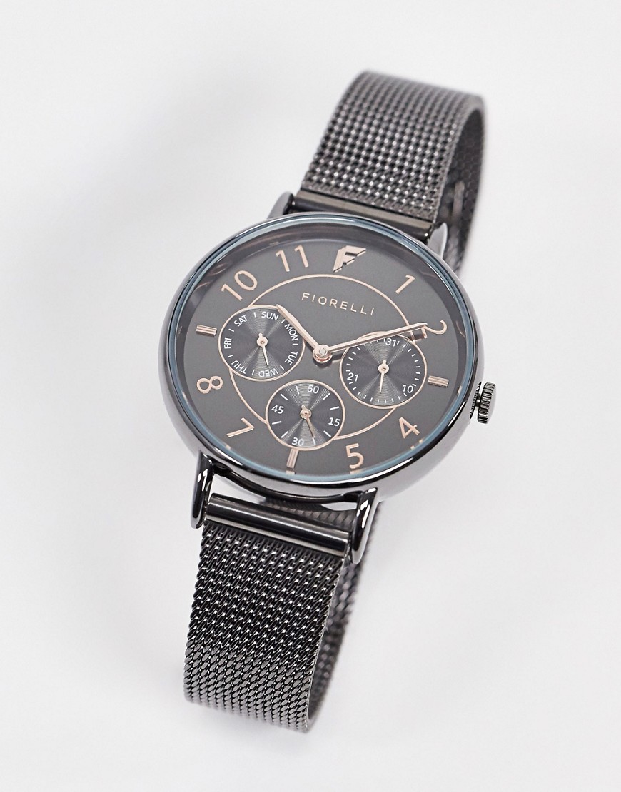 Fiorelli - Horloge met grijs bandje