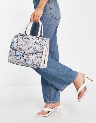 Fiorelli – Mia – Handtasche mit Titania-Print und Griff-Mehrfarbig