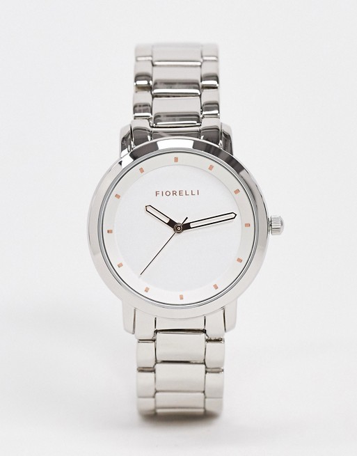 Fiorelli silver watch