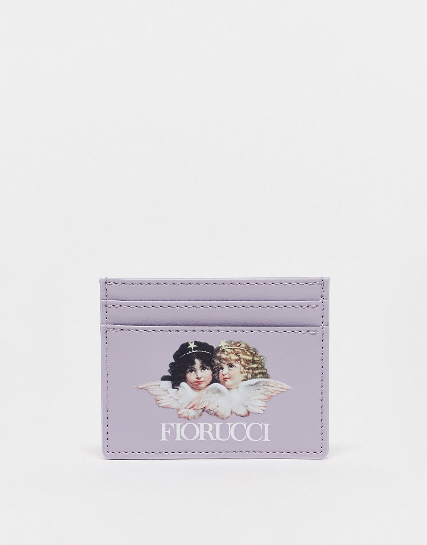 Fiorucci angels card holder in lavender-Purple