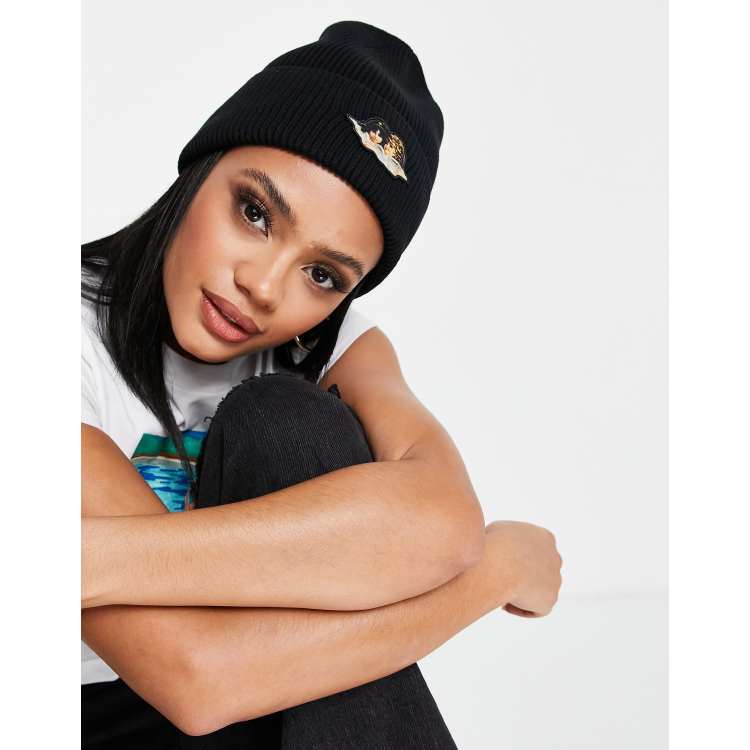 Fiorucci classic angel beanie in black | ASOS display picture 1