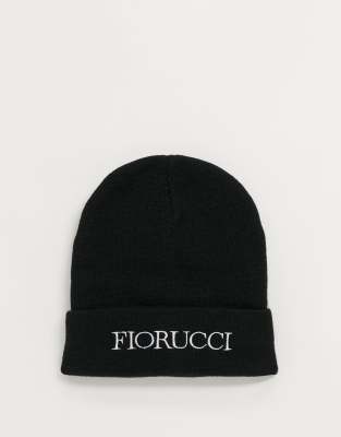 fiorucci logo beanie