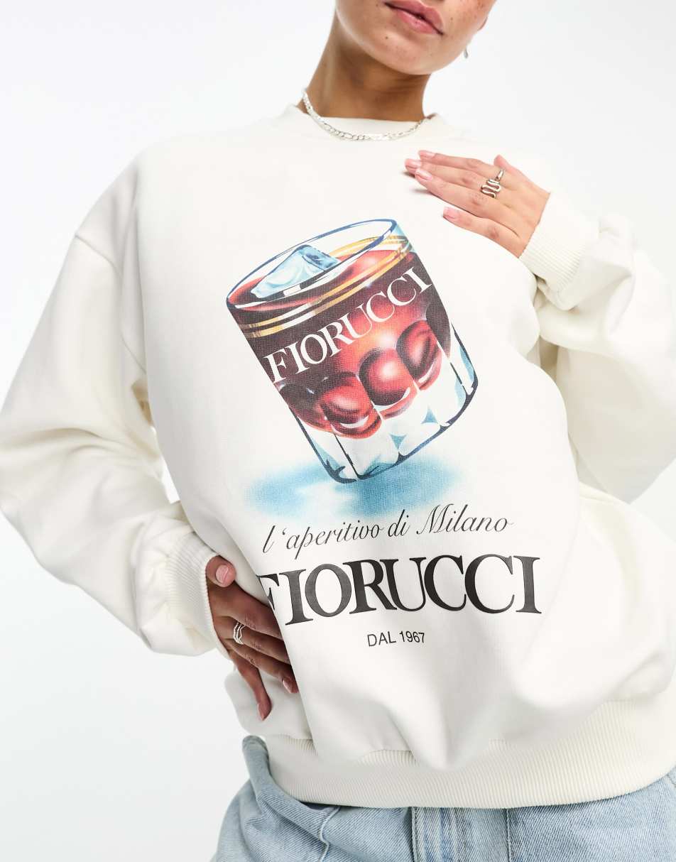 Fiorucci white online sweatshirt