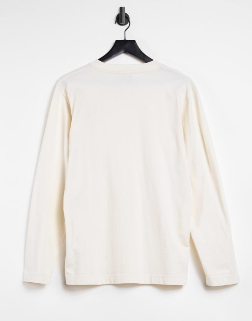 cream long sleeve top