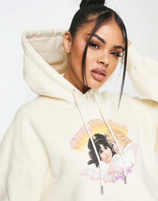 ANGEL HOODIE (VINTAGE WHITE) – Glazed Co