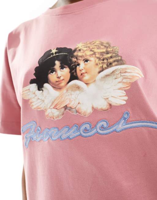 FIORUCCI☆ANGELS SQUIGGLE LOGO Tシャツ 関税送料込み FIORUCCI☆ANGELS SQUIGGLE LOGO ベビー Tシャツ 関税送料込み