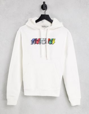 Fiorucci relaxed hoodie with graphic front logo