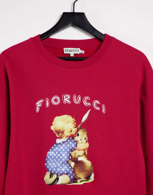 Fiorucci outlet bunny sweatshirt