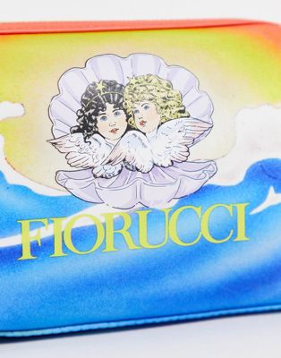 Femme Fiorucci - Trousse de toilette à imprimé anges et mer