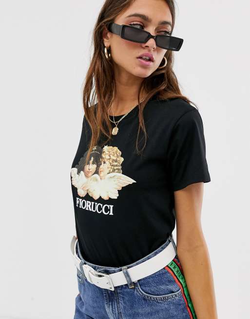 Fiorucci vintage angels t-shirt in black | ASOS