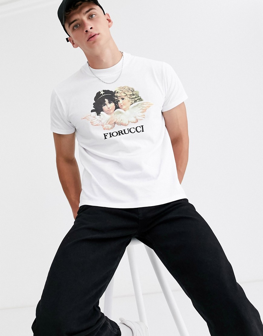 Fiorucci Vintage Angels T-shirt In White