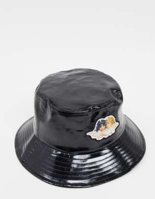 vinyl bucket hat