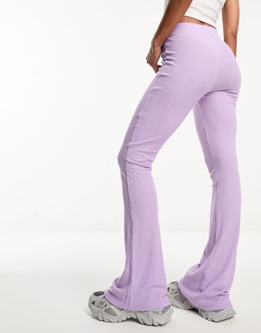 Bootcut Flare Seamless Leggings (Lilac Dream) – Fitness Fashioness