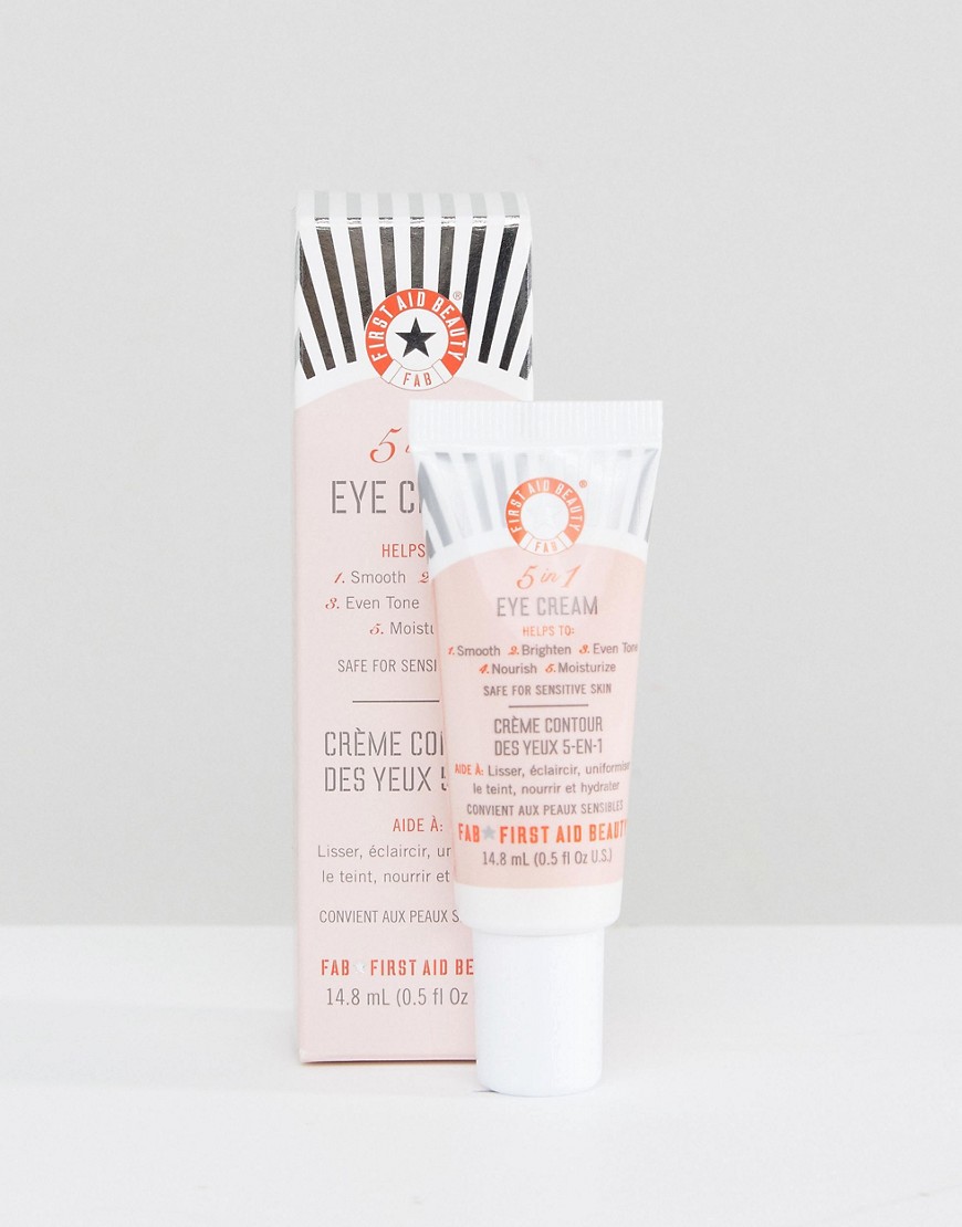 First Aid Beauty – 5 i 1 Eye Cream – Ögonkräm-Ingen färg