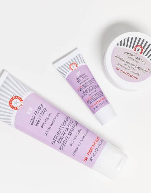 First Aid Beauty – Bye Bye Bumps Kit – Set för ansikte och kropp