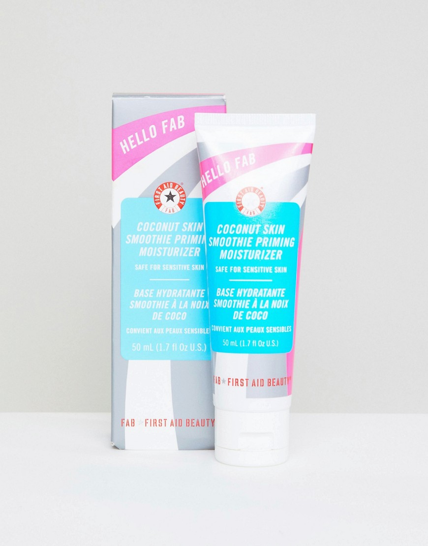 First Aid Beauty – Coconut Skin Smoothie Priming Moisturizer - Fuktighetskräm-Ingen färg