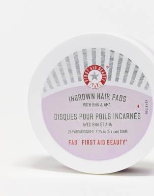 First Aid Beauty - Disques pour poils incarnés aux BHA et AHA (28 disques)-Pas de couleur